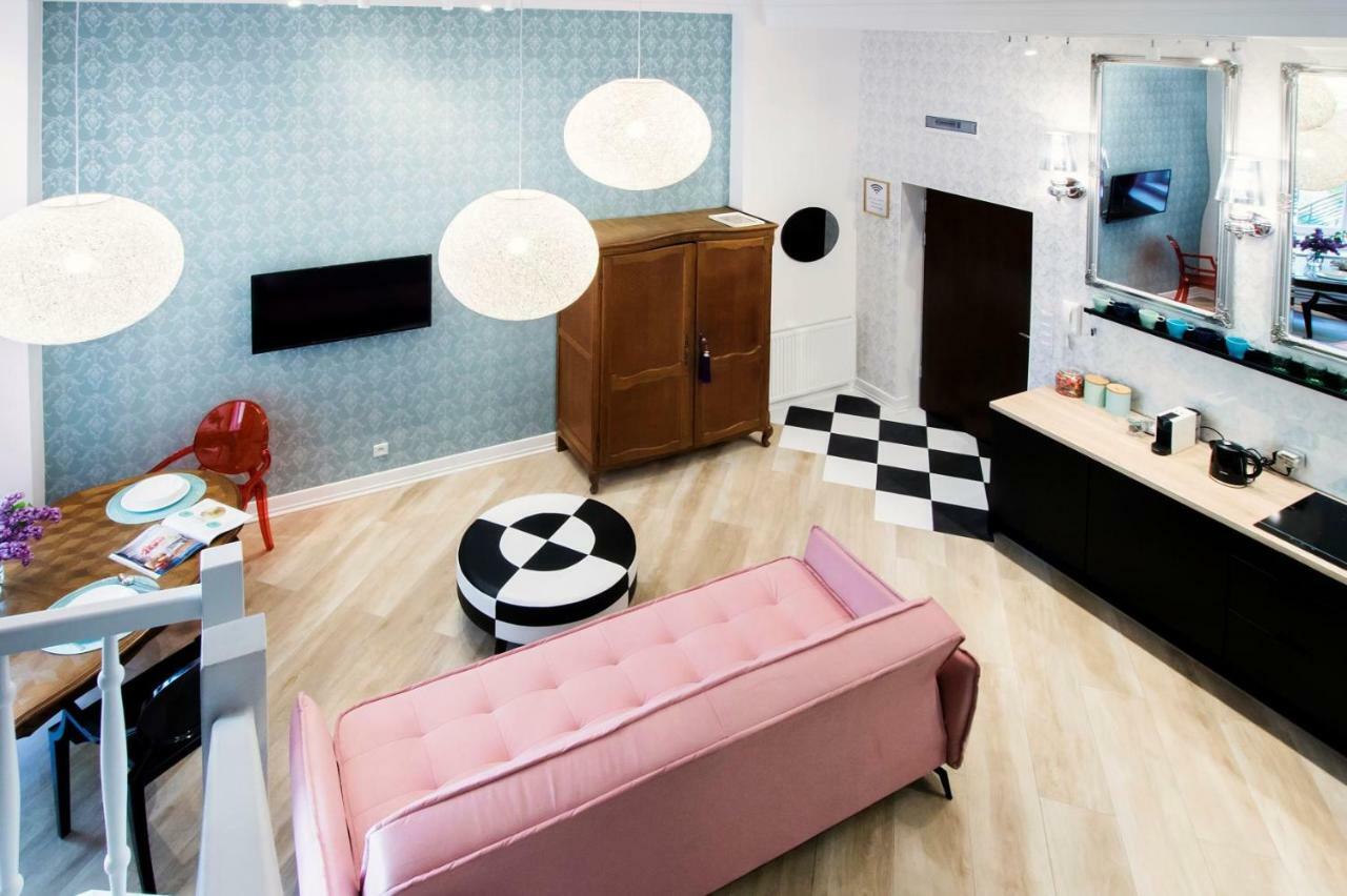 Art Apartment Krakau Buitenkant foto